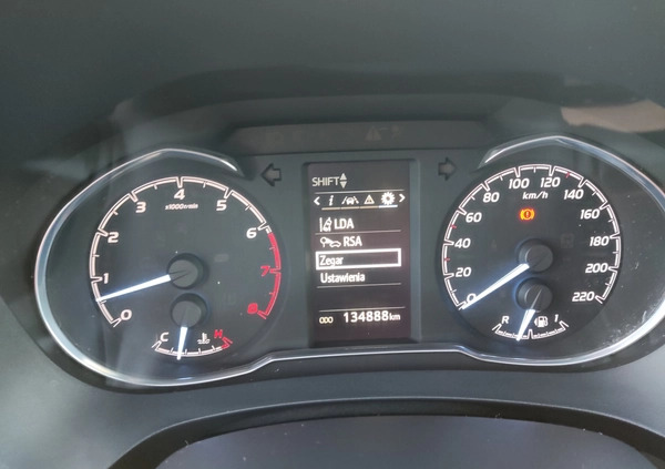 Toyota Yaris cena 49900 przebieg: 134000, rok produkcji 2020 z Trzebinia małe 781